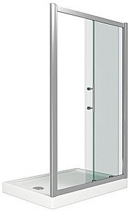 Душевая дверь Good Door PANDORA WTA110 стекло прозрачное/профиль хром купить в интернет-магазине Sanbest