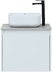 Тумба с раковиной Aquanet Nova Lite 242574 60 белый для ванной в интернет-магазине Sanbest