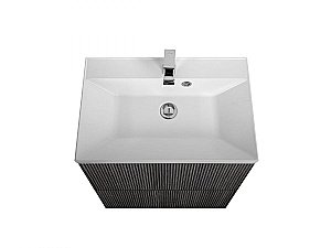 Тумба с раковиной Art&Max AM-Verona-Push-700-2C-SO-KD/AM-LAV-700-MR-FА Kadena Dark для ванной в интернет-магазине Sanbest