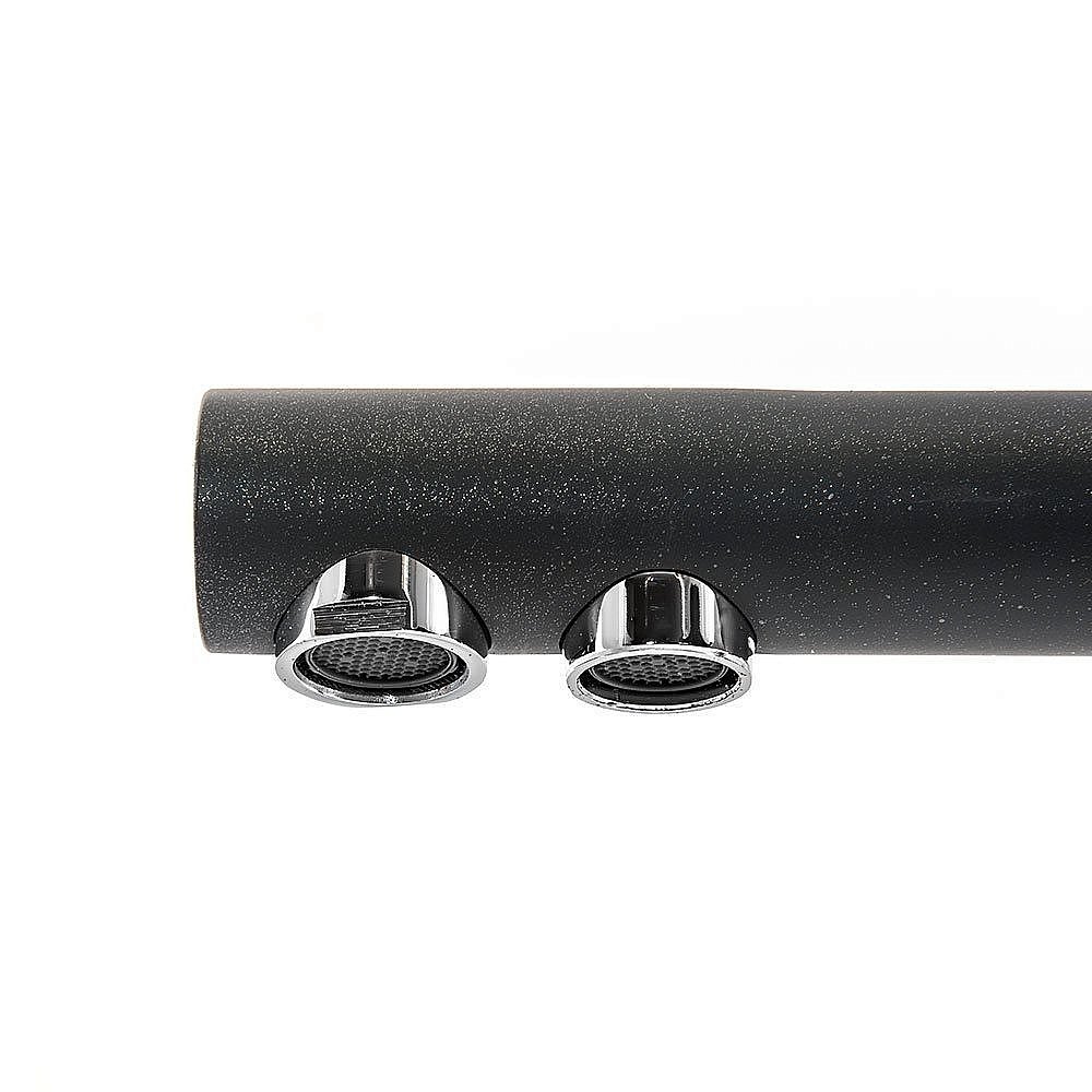 Смеситель для кухни Paulmark Essen Es213011-BLM Черный купить в интернет-магазине сантехники Sanbest