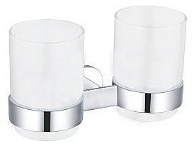 Стакан двойной настенный Rav-Slezak YUKON YUA0202CB купить в интернет-магазине сантехники Sanbest