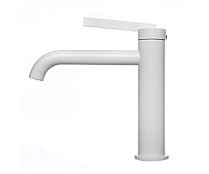 Смеситель для раковины Bronze de Luxe OMG! 9009W белый матовый купить в интернет-магазине сантехники Sanbest