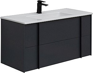 Тумба с раковиной Allen Brau REALITY 1.32008.AM 121 антрацит матовый для ванной в интернет-магазине Sanbest