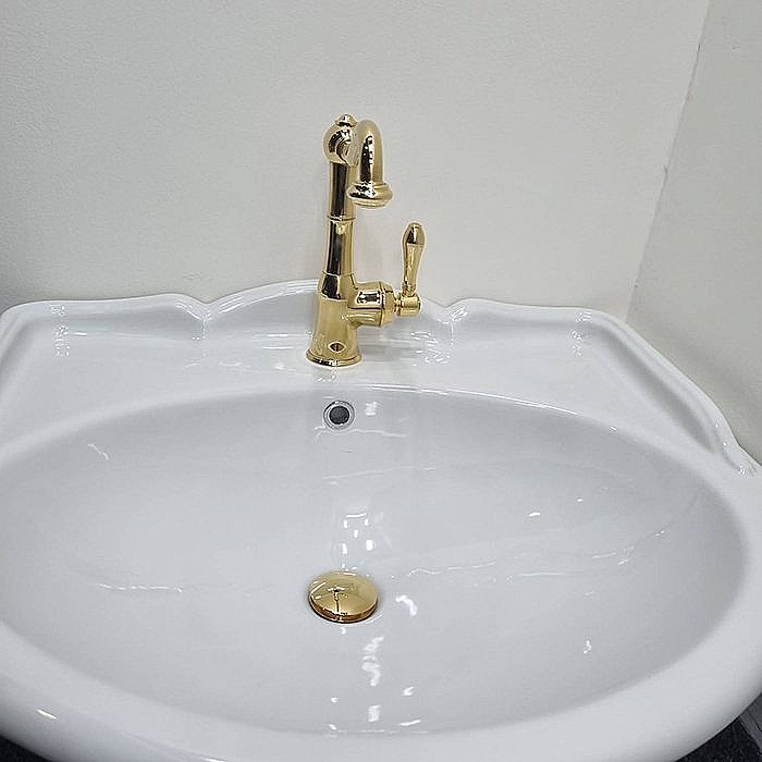 Смеситель для раковины Gattoni Orta 2741/27D0oro NEW купить в интернет-магазине сантехники Sanbest