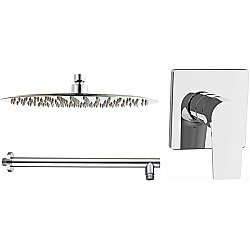 Душевая система Aquanet STATIC 1.10 257153 хром купить в интернет-магазине сантехники Sanbest