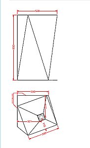 Раковина напольная Artceram Sharp 52 OSL008 01 00 bi белая купить в интернет-магазине Sanbest