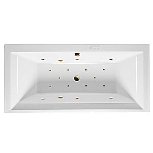 Ванна акриловая EXCELLENT Crown Grand RELAX WAEX.CRG19.RELAX.BR 190x90 белая с гидромассажем купить в интернет-магазине Sanbest