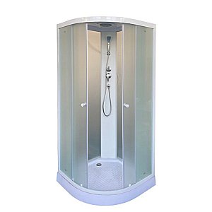 Душевая кабина Parly Tomorrow EF931, тропический душ, ABS-пластик, матовая, 90 x 90 х 210 см купить в интернет-магазине Sanbest