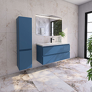 Тумба с раковиной Caprigo Forte 120 два ящика, цвет на выбор/эмаль для ванной в интернет-магазине Sanbest