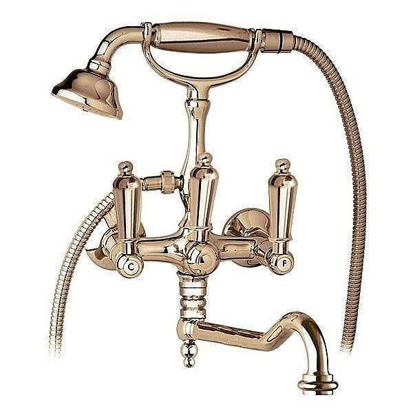 Смеситель для ванны Cezares FIRST-VDF-02-M бронза купить в интернет-магазине сантехники Sanbest