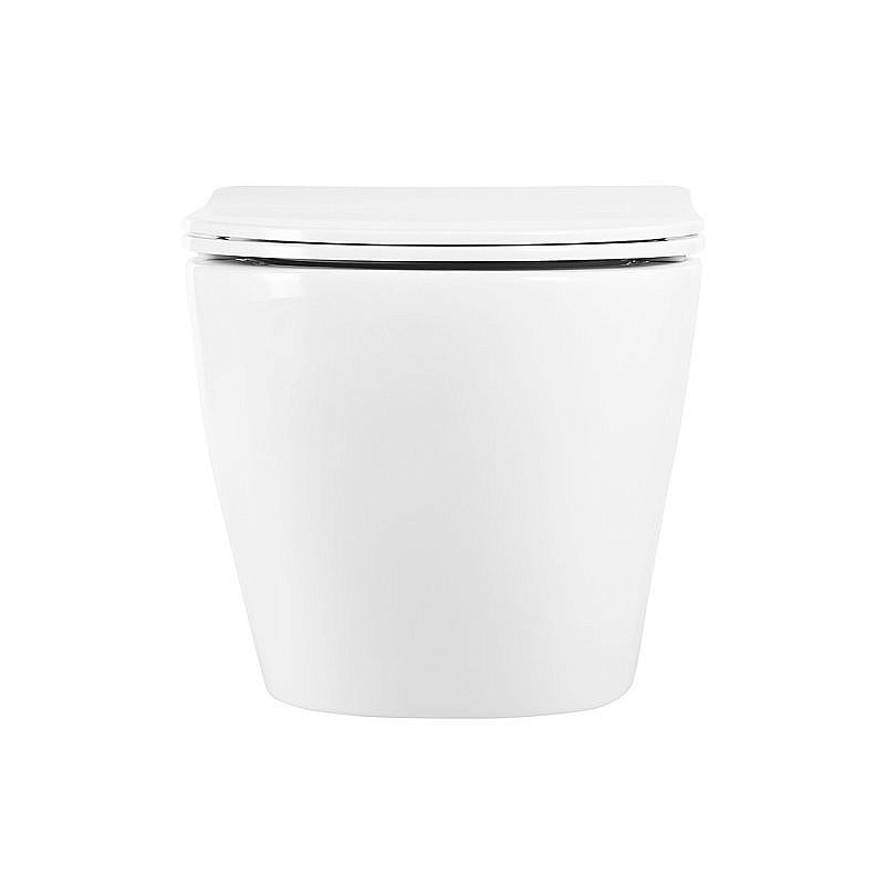 Унитаз подвесной  BelBagno UNO BB3105 безободковый, с крышкой микролифт купить в интернет-магазине Sanbest