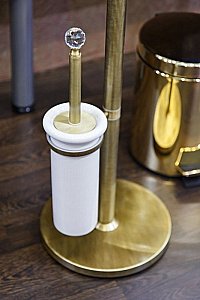 Стойка Cezares OLIMP-WCS-03/24-Sw золото 24 карат/Swarovski купить в интернет-магазине сантехники Sanbest