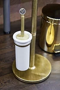 Стойка Cezares OLIMP-WCS-03/24-Sw золото 24 карат/Swarovski купить в интернет-магазине сантехники Sanbest