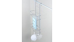 Полка-решетка двойная Fixsen FX-740-2 хром купить в интернет-магазине сантехники Sanbest