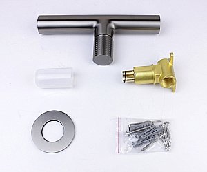 Смеситель для раковины Bronze de Luxe LIBERTY 301GG графит купить в интернет-магазине сантехники Sanbest