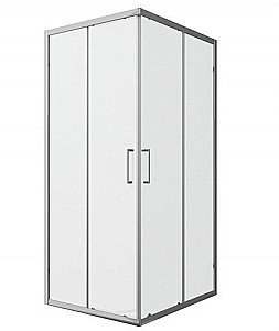 Душевой уголок Bravat LINE BS090.2202A 90х90 стекло прозрачное/профиль хром купить в интернет-магазине Sanbest