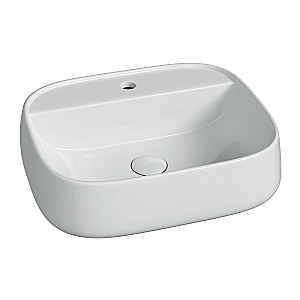 Раковина Ceramica Nova Fonte 50 CN5051 белая купить в интернет-магазине Sanbest