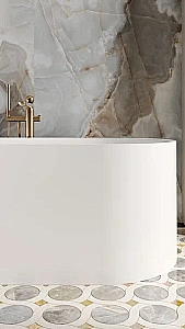 Ванна Salini PERLA S-sense 1049101G 170x80 белая купить в интернет-магазине Sanbest