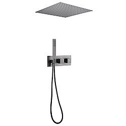 Душевая система Abber Daheim AF8255NG никель купить в интернет-магазине сантехники Sanbest