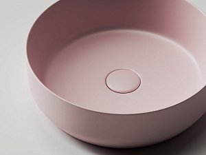 Раковина накладная Ceramica Nova Element CN6022MP розовый матовый купить в интернет-магазине Sanbest