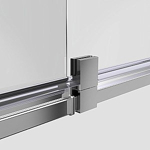 Душевой уголок Ambassador Elysium KX 111021104KX-100KX 100х100 стекло прозрачное/профиль хром купить в интернет-магазине Sanbest