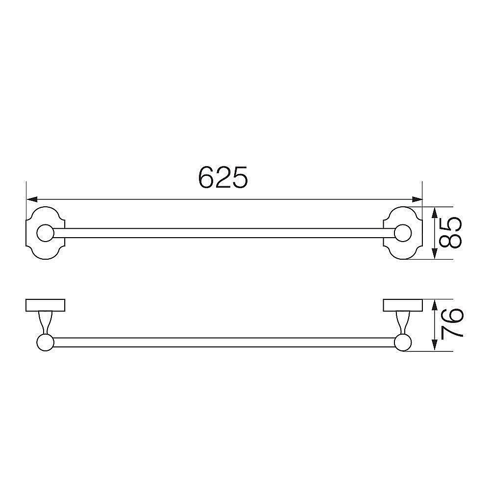 Полотенцедержатель Veragio Stanford VR.STD-7721.BR купить в интернет-магазине сантехники Sanbest