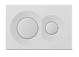 Кнопка для инсталляции ISVEA Dome 54DM0111I белая матовая купить в интернет-магазине сантехники Sanbest