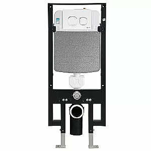 Унитаз с инсталляцией WeltWasser AMBERG 497 + KEHLBACH 004 GL-WT + AMBERG RD-WT купить в интернет-магазине Sanbest