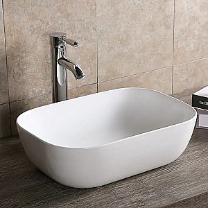 Раковина накладная CeruttiSpa 50,5 CR0078 белая купить в интернет-магазине Sanbest