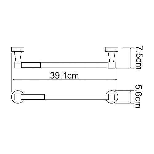 Держатель бумажных полотенец WasserKRAFT Isen 4091 купить в интернет-магазине сантехники Sanbest
