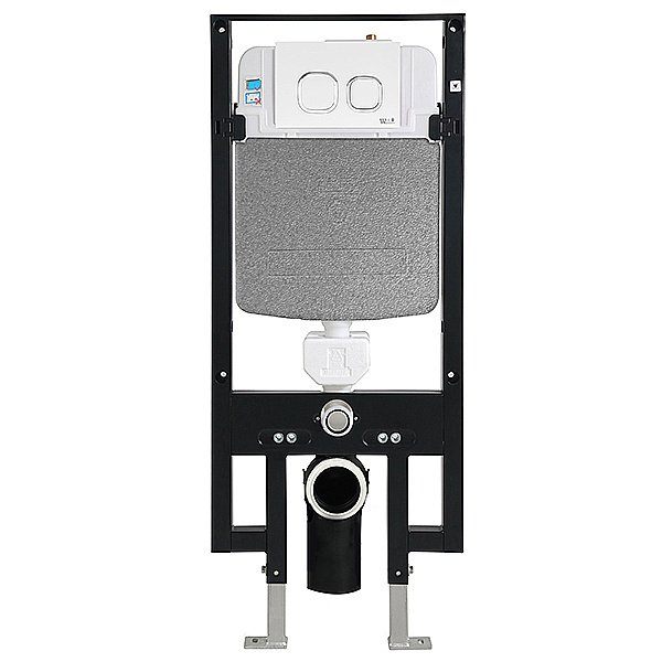 Унитаз с инсталляцией WeltWasser AMBERG 497 + KEHLBACH 004 GL-WT + AMBERG RD-WT купить в интернет-магазине Sanbest