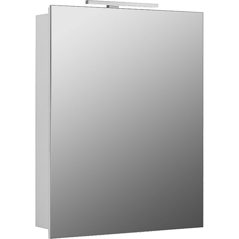 Зеркальный шкаф Акватон Лондри 60 1A278502LH010 белый купить в интернет-магазине сантехники Sanbest