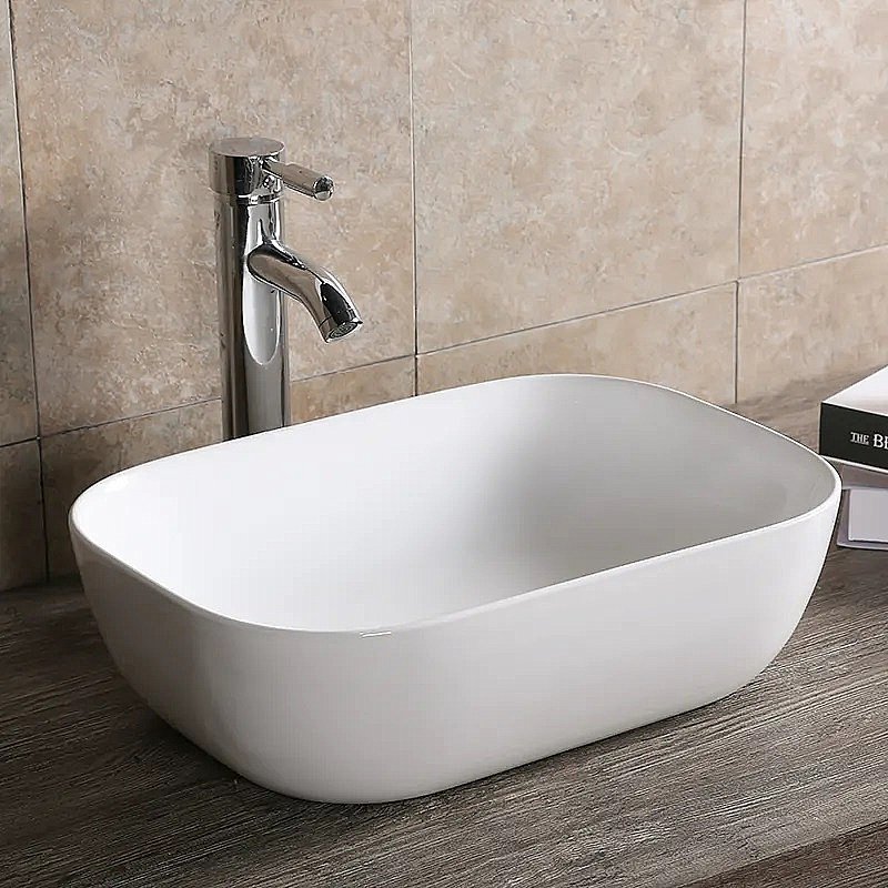 Раковина накладная CeruttiSpa 50,5 CR0078 белая купить в интернет-магазине Sanbest