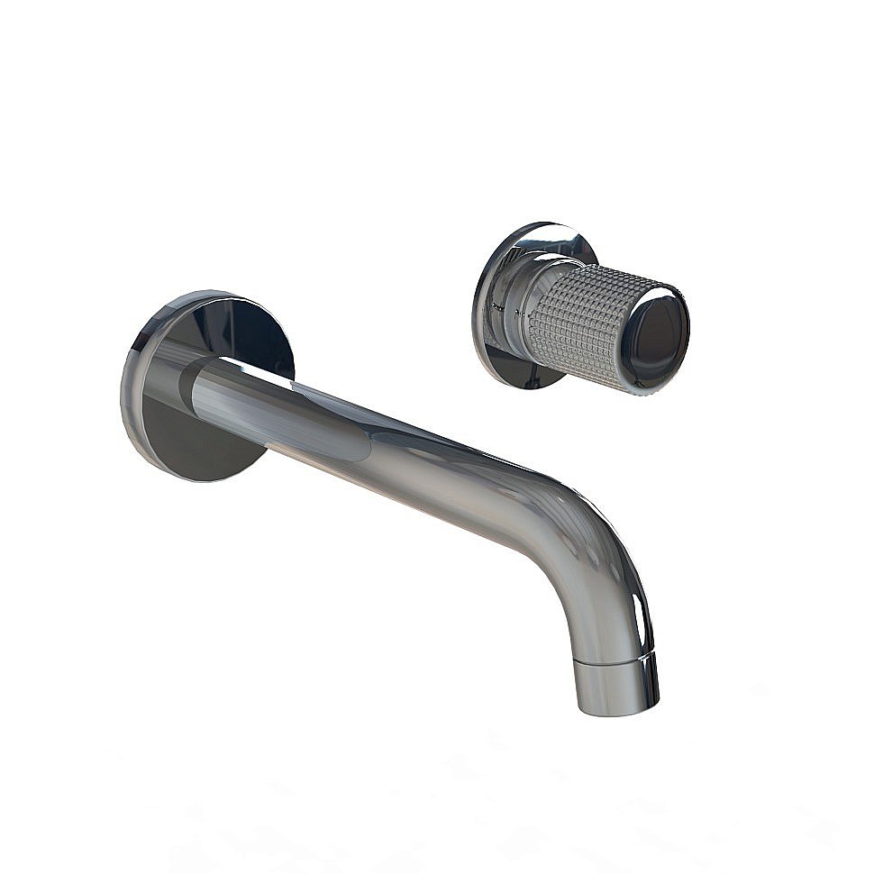 Смеситель для раковины PAINI Cox grip 7GCR208 хром купить в интернет-магазине сантехники Sanbest