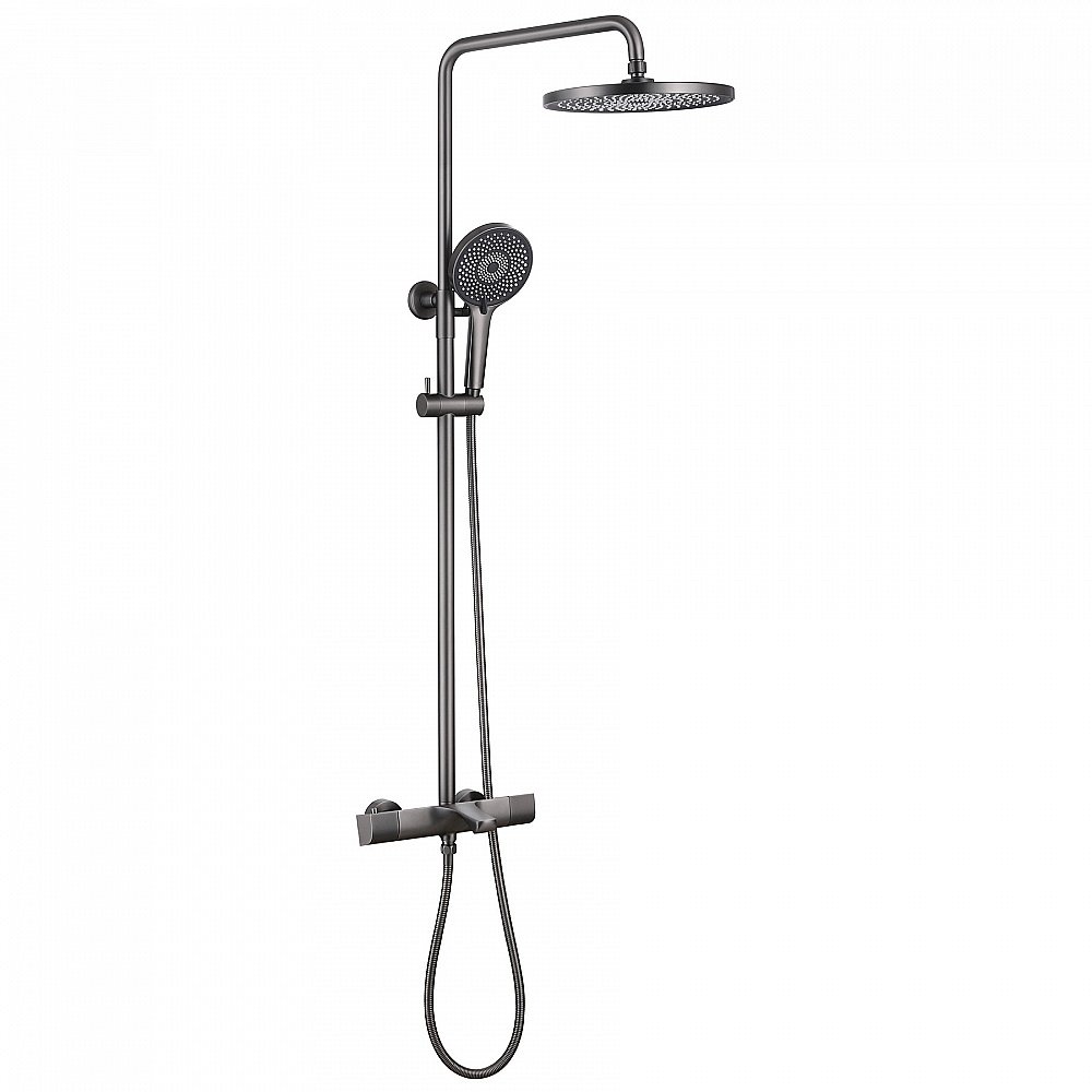 Душевая система ABBER Thermostat AF8516NGL никель купить в интернет-магазине сантехники Sanbest