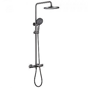 Душевая система ABBER Thermostat AF8516NGL никель купить в интернет-магазине сантехники Sanbest