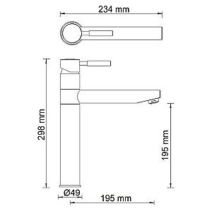Смеситель для кухни WasserKRAFT A8137 купить в интернет-магазине сантехники Sanbest