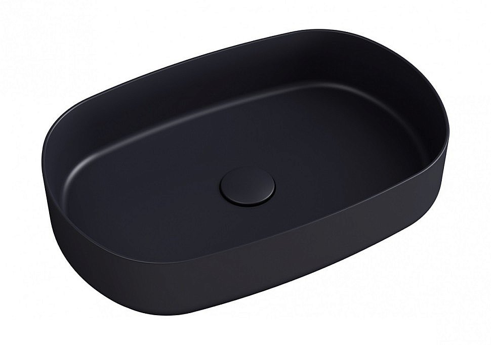 Раковина ISVEA Infinity 55 10NF65055SV-2C антрацит матовый купить в интернет-магазине Sanbest