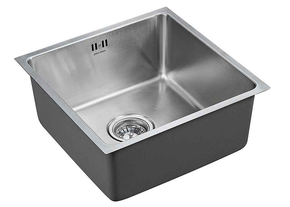 Мойка кухонная Paulmark Lassan PM304444-BS купить в интернет-магазине сантехники Sanbest