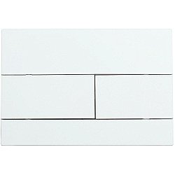 Кнопка для инсталляции Veconi Flush FLV7-W белая глянцевая купить в интернет-магазине сантехники Sanbest