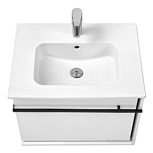 Тумба с раковиной Roca Aneto 857429806 60 белый для ванной в интернет-магазине Sanbest