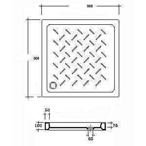 Душевая система RGW Shower Panels SP-6143-01 50140801-01 хром купить в интернет-магазине сантехники Sanbest