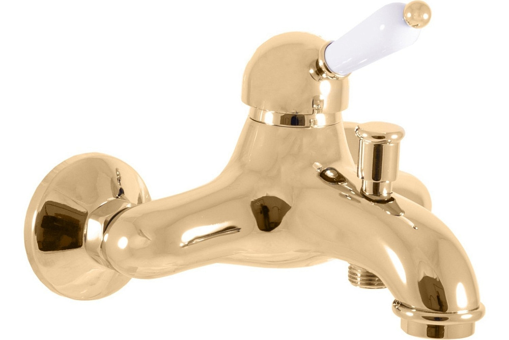 Смеситель для ванны RAV-Slezak LABE L554.5Z золото купить в интернет-магазине сантехники Sanbest