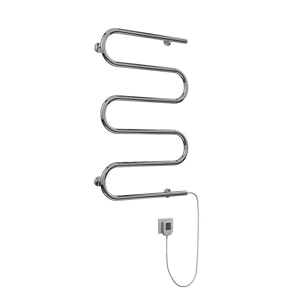 Полотенцесушитель электрический Terminus Ш-образный 600x800 купить в интернет-магазине сантехники Sanbest