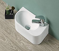 Раковина Ceramalux N 78204 левая купить в интернет-магазине сантехники Sanbest