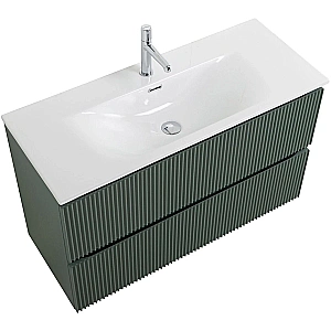 Тумба с раковиной BelBagno UNO-MINI 100 еловая матовая для ванной в интернет-магазине Sanbest