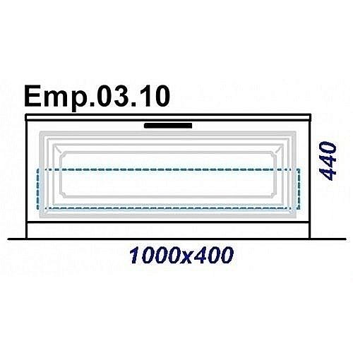 Тумба напольная AQWELLA Empire 100 для ванной в интернет-магазине сантехники Sanbest