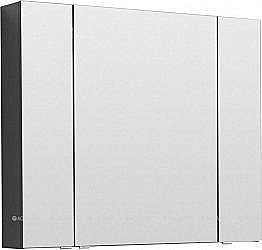 Зеркальный шкаф Aquanet Алвита 100 серый антрацит купить в интернет-магазине сантехники Sanbest