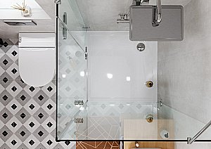 Душевой поддон Акватон Калифорния М 80Х80 1A739936CA010 белый купить в интернет-магазине Sanbest