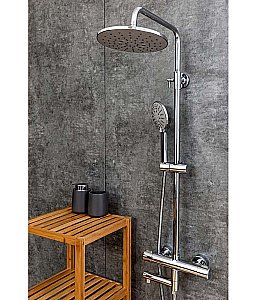 Душевая система Agger Thermo A2461100 хром купить в интернет-магазине сантехники Sanbest